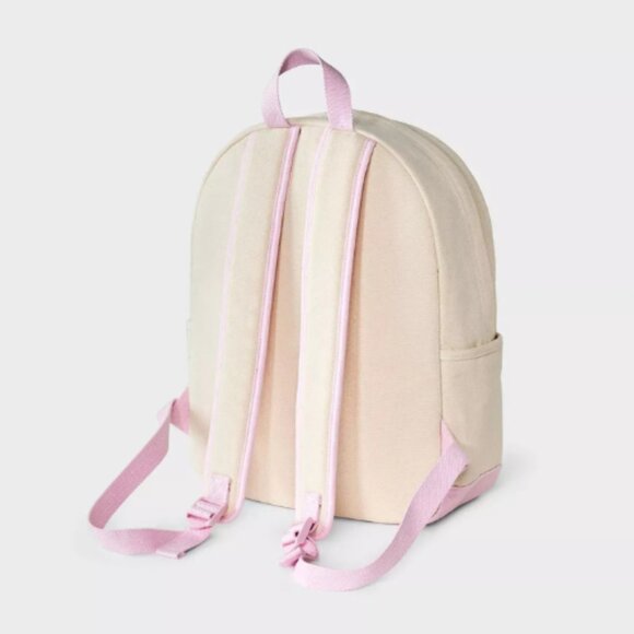 Wild Fable Collegiate Dome Backpack - Stylish & Functional School Bag Pink - Picture 4 of 4